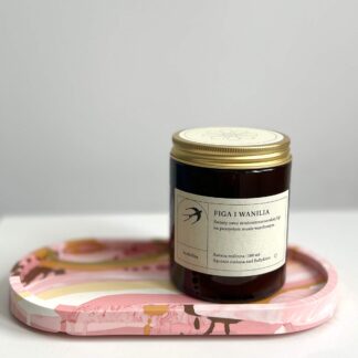 Figa i wanilia – świeca sojowa