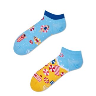 Kolorowe skarpetki niskie - BEACH, PLEASE!