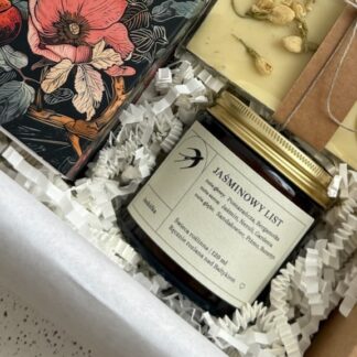 JAŚMINOWY LIST – świeca sojowa