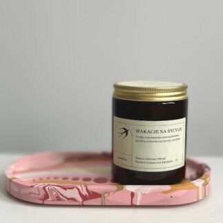 WAKACJE NA SYCYLII – świeca sojowa